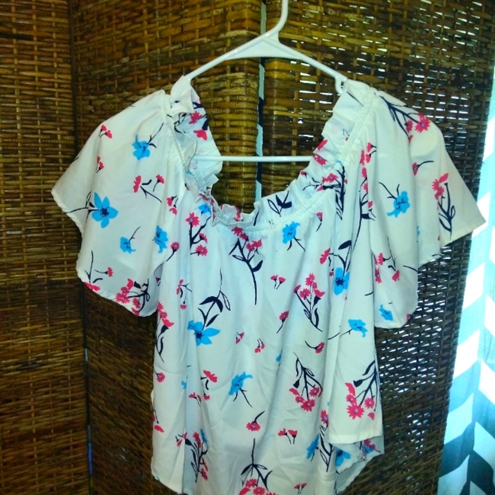 Off the shoulder top